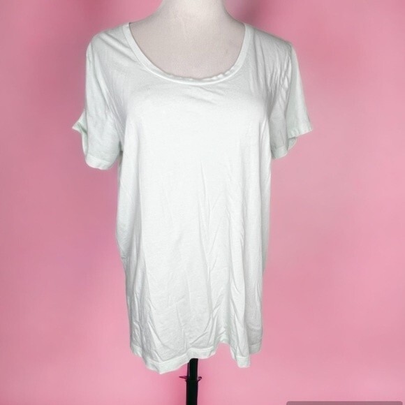 J. Crew Garmet Dyed Tee Mint Green - Picture 1 of 5